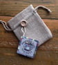 Liberty fabric cord felt lace pendant - Image 5