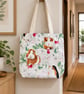 Guinea Pigs Tote Bag Cotton Unique 