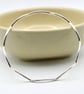 Sterling Silver Wavy Bangle - Image 6