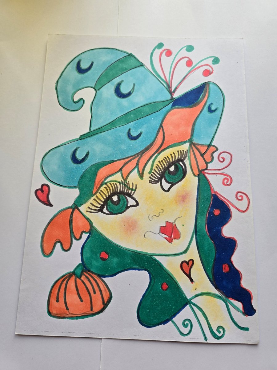 Fairy Witch Drawing 