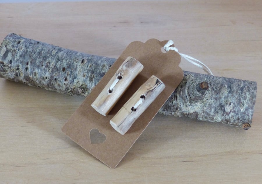 Driftwood Toggle Buttons