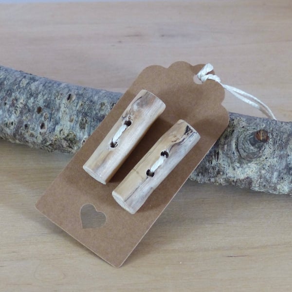 Driftwood Toggle Buttons