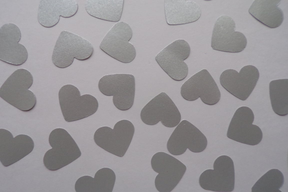 Confetti, Heart Confetti, Wedding Confetti, Table Confetti, Craft Confetti