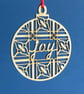 'Joy' bauble (small)
