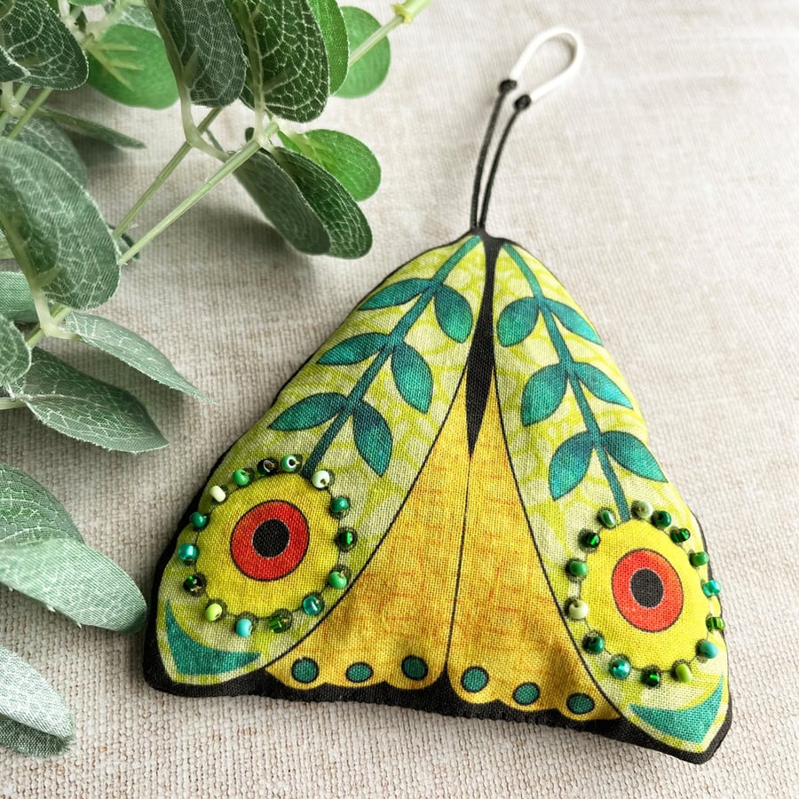 Lavender bag, scented gift, hanging lavender sachet, gift for moth lover