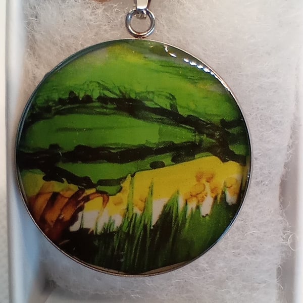Resin pendant 