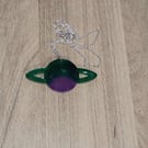 Planet necklace handmade unique gift 