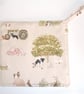 Farm Friends Pot Holder Potholder Kitchen Grab Mat Pad Goat Pig Cow Tractor
