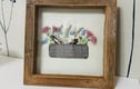FRAMED HAND EMBROIDERY