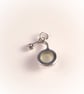 Silver pendant with prehnite - Image 3