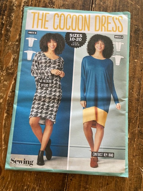 Coccon Dress Paper Pattern 10 - 20