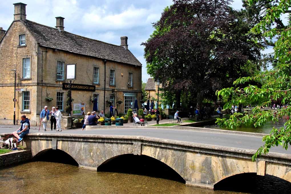 Kingsbridge Inn Bourton On The Water Cotswolds Photograph Print