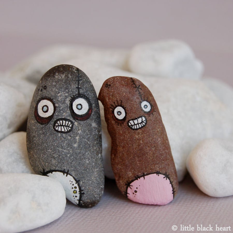 zombie rock pair - alonzo and frieda