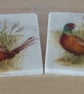 Marble 'Pheasant' Coasters - Image 1
