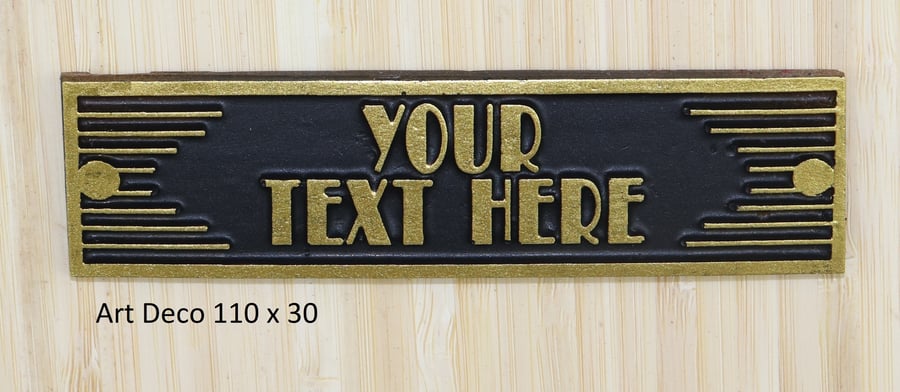 Custom plaques & door signs
