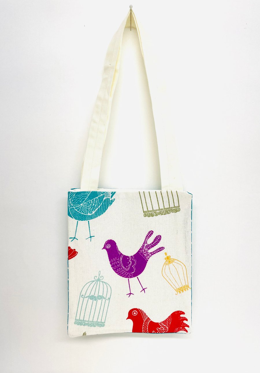Handmade child’s bag , Child’s shopping bag .
