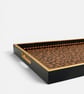 Large grey statement tray with leopard print design  - Image 3