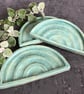 Ceramic soap dish - verdigris green - Image 3