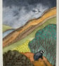 Badger Path aceo - Image 1