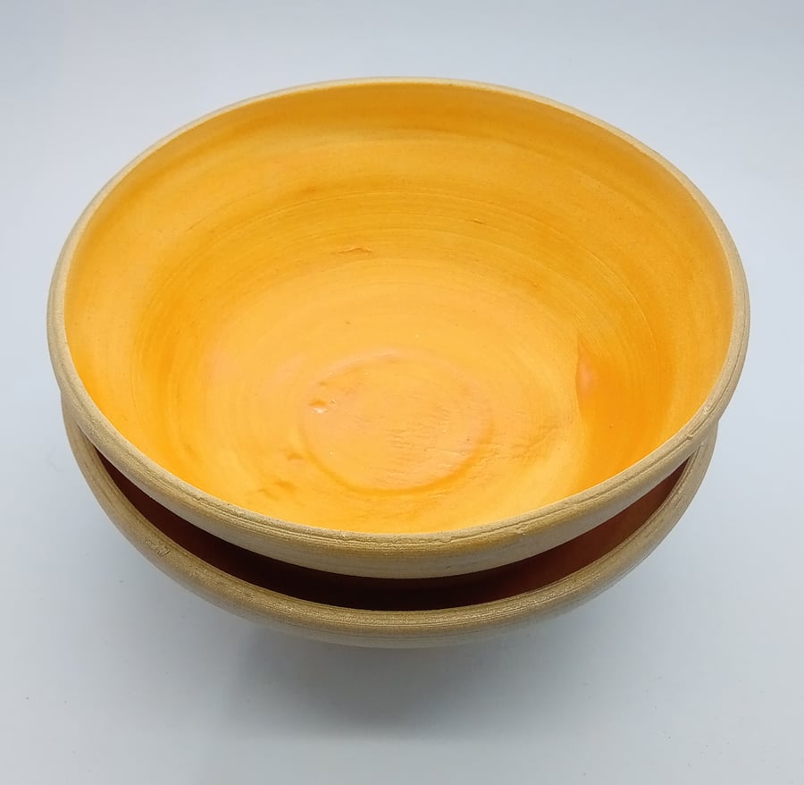 Orange & blue bowls
