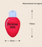 Nurse Christmas Tree Decoration - Personalised Light Bulb Ornament - Image 5