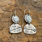 Silver Hare Earrings