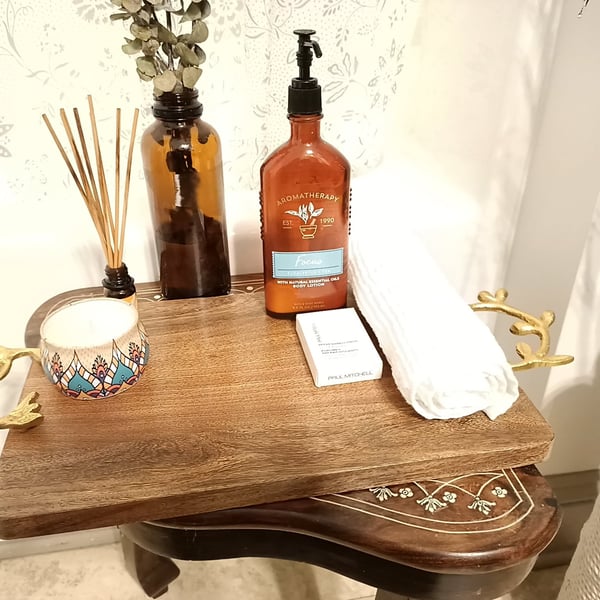 Cheese board - serving tray, Vanity tray, Kitchen, Bathroom, organize , Living r