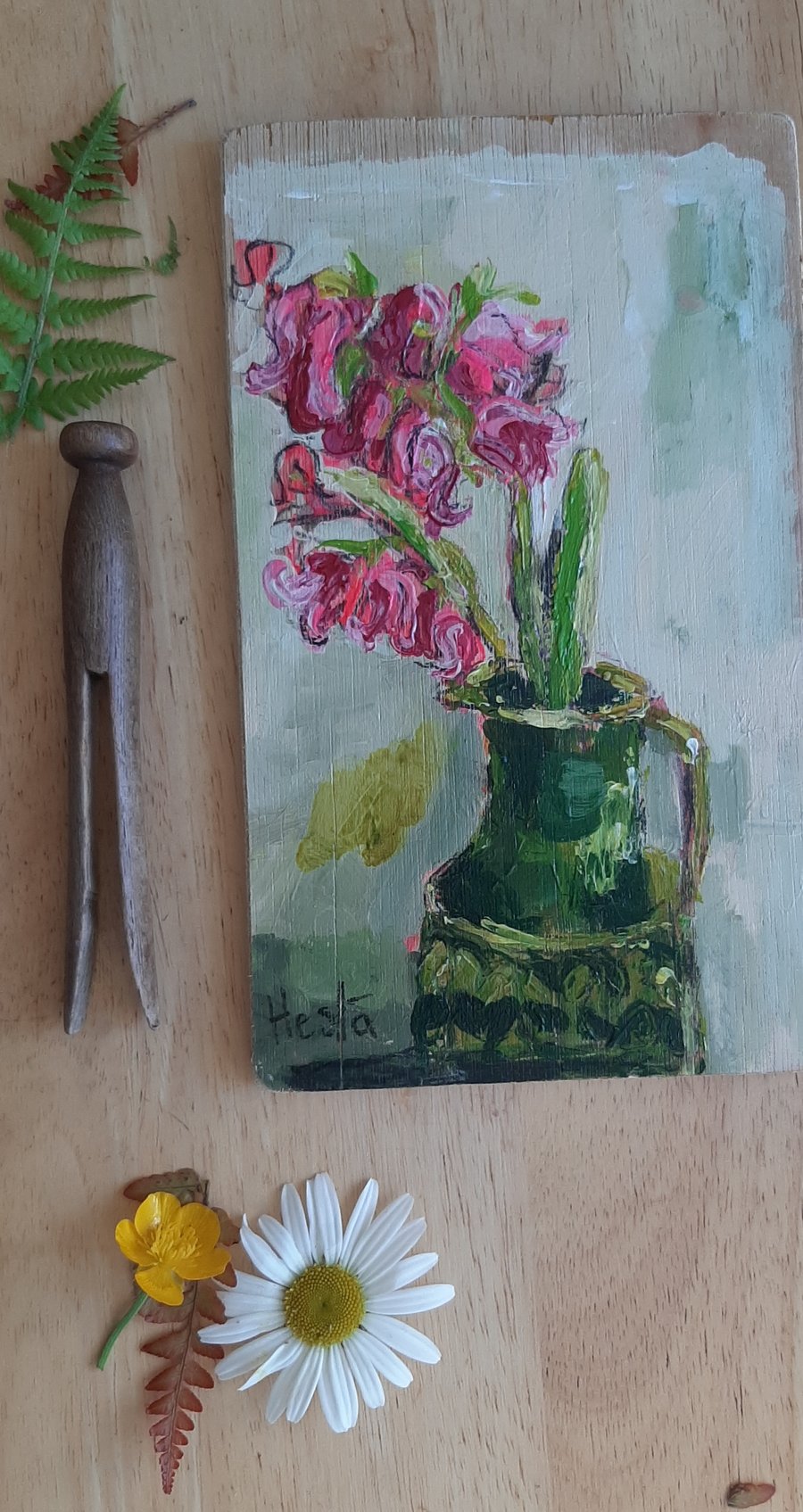 Contemporary still life painting 