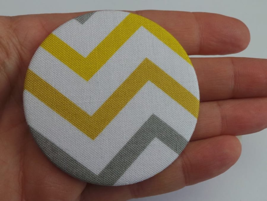 Grey & Yellow Collection Pocket Mirror - 3 lovely designs