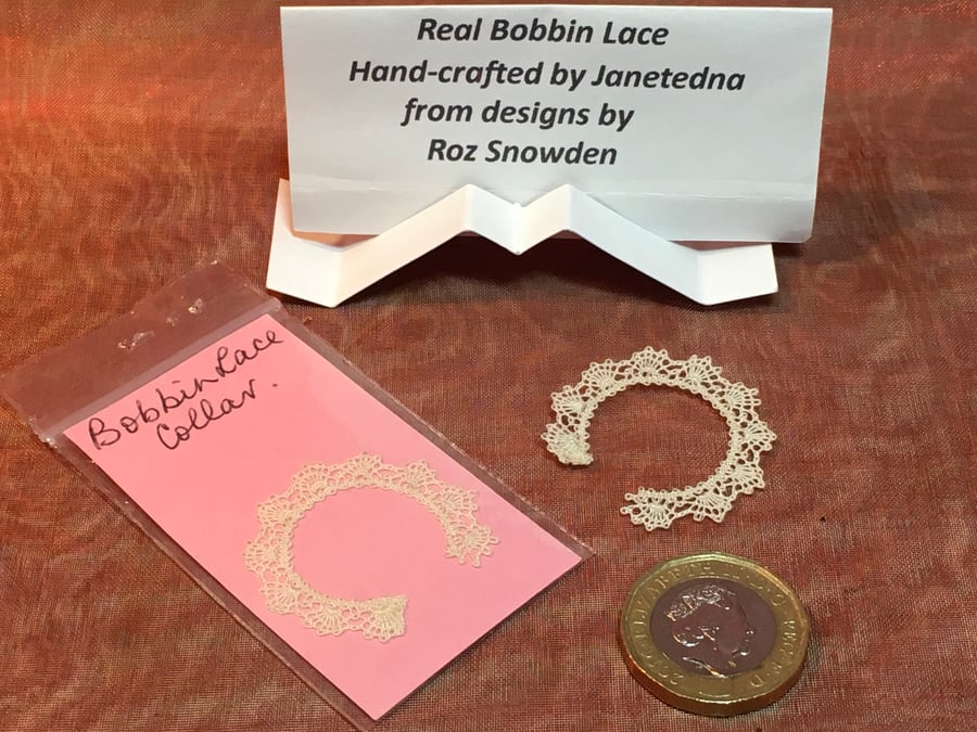 Genuine Bobbin Lace for a  Collectors Dollshouse