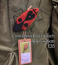 Cinnamon Bug brooch