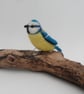 Needle Felted Blue Tit - Image 1