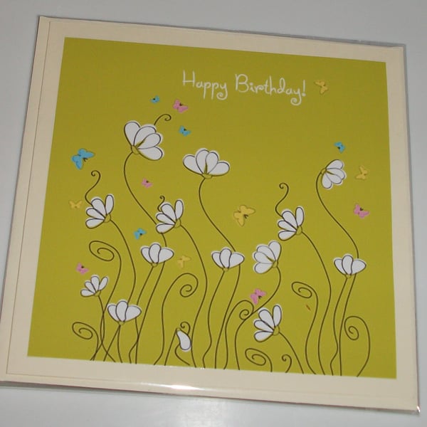 Female birthday card, female birthday card, female birthday