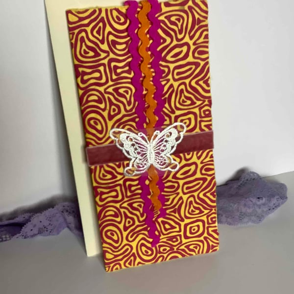 Beautiful Butterfly card