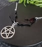Gothic Bat and Pentagram Necklace  - Image 3