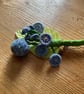 Dorset Button Corsage in Shades of PaleBlue and Mauve - Image 2