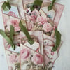 Ephemera - Set of Tags & Pockets - Rose Garden by Carolee Crafts PB8 - 0008