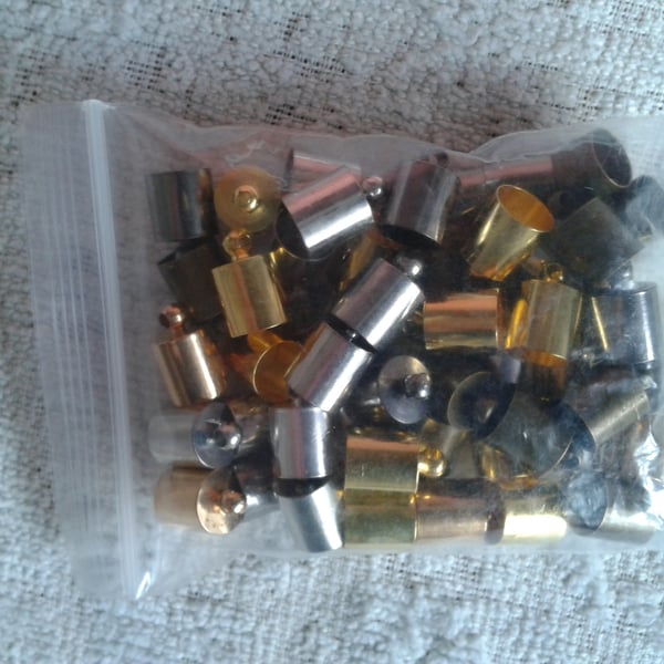 50 x End Caps Bail Tips. Will post to N.Ireland