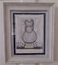 The Trusting Wire Cat. A Handmade Art Picture. Purfect for Cat Lovers!!! - Image 1
