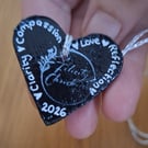 Handcrafted Dot Mandala Hanging Heart