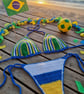 Handmade Crochet Bikini – Brazilian Yarn & Shell Detail - Image 1