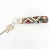 Geometric wristlet key fob