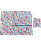 Liberty Floral fabric interchangeable and double pointed knitting needle case, - Image 8