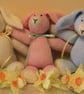 Hand Knitted Pink Wuffy Bunny - Image 3