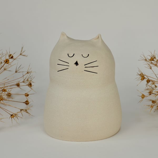 Ceramic Cat Ornament 