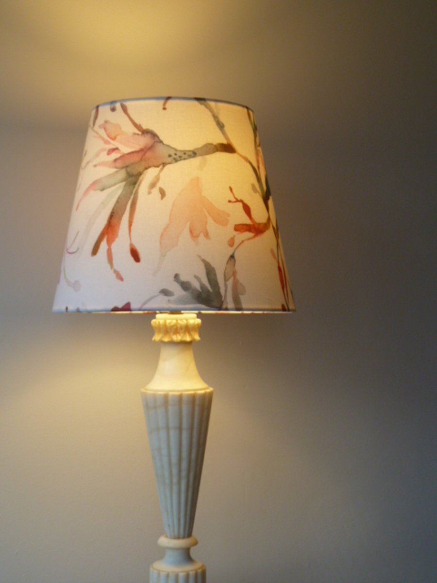 Abalone Seaweed Tapered Lampshade 30cm