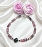 Jade & Black Pearl Bracelet