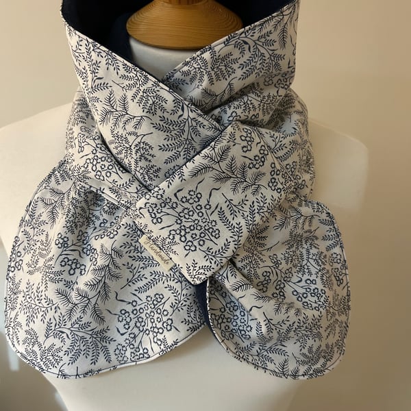 Scarf Neck Warmer fleece lined ‘Moda’