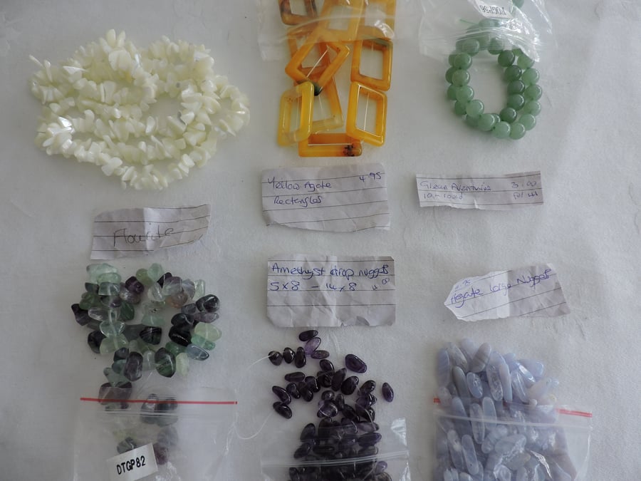 Mixed Gemstone Beads