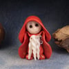 Spring Sale ... Unicorn Whisperer Gnome 'Orlagh' with Unicorn Horns OOAK Sculpt
